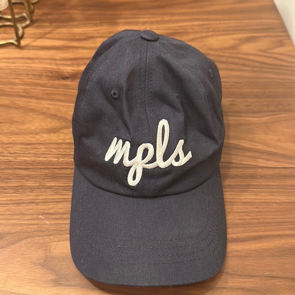 Minneapolis (MPLS) blue baseball hat